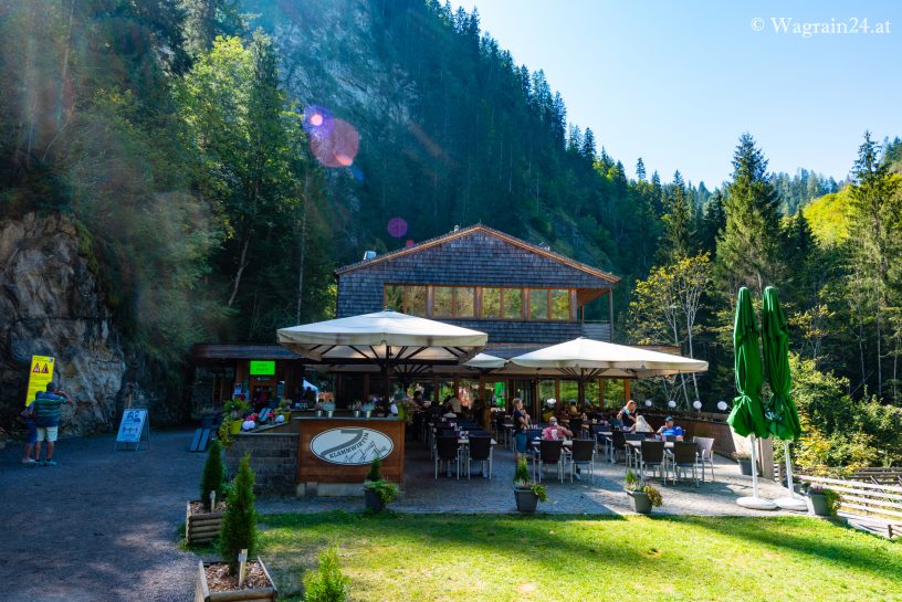 Kassa und Restaurant Klammwirtin Liechtensteinklamm